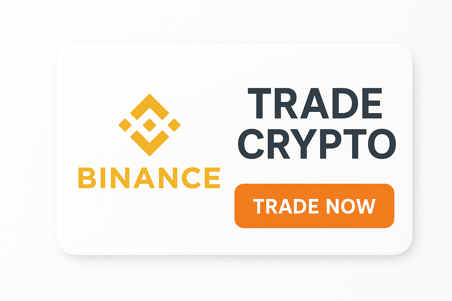 Trade Crypto - Binance